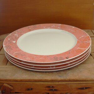 Villeroy & Boch Siena Porcelain Dinner Plates Set of 4